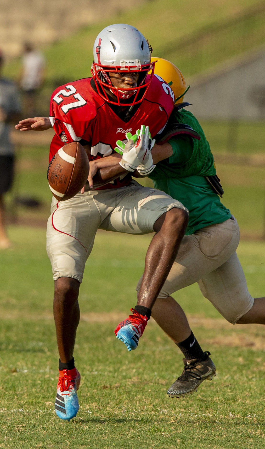Eastern Alamance and Page scrimmage